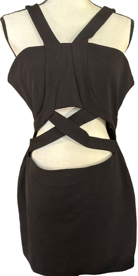 Bodycon Dress with Cut-Out Detail